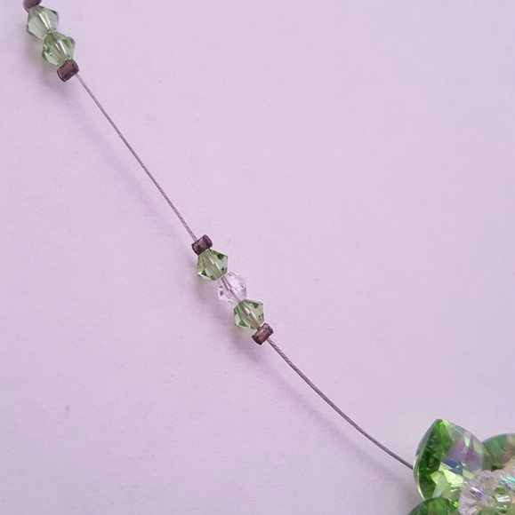 Flower bead necklace - Picture 5 of 12